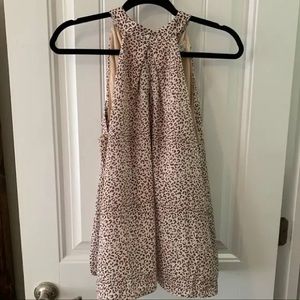 She and Sky cheetah tank size L